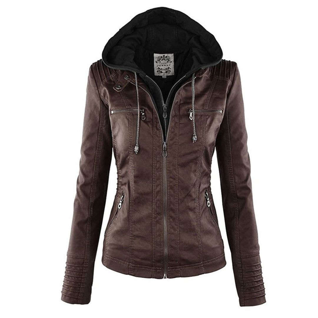 Veste Imperméable Femme À Capuche
