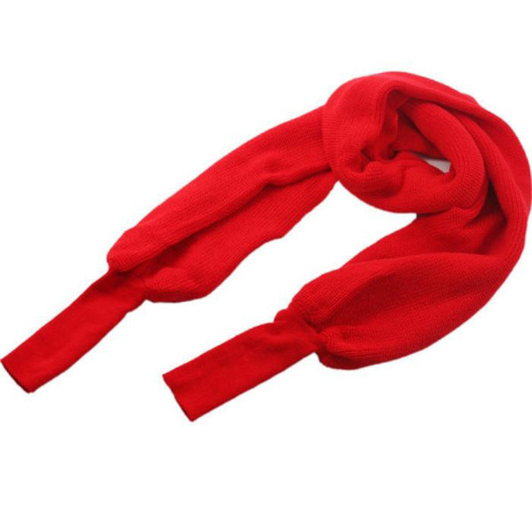 Écharpe Femme En Maille Structurée