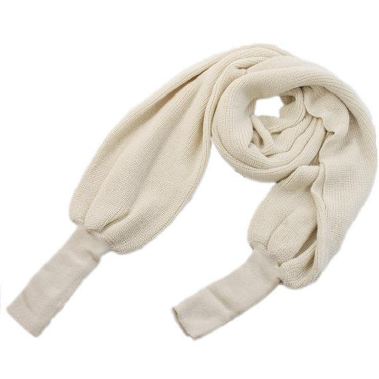 Écharpe Femme En Maille Structurée