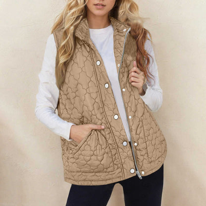 Veste Sans Manches Matelassée Femme
