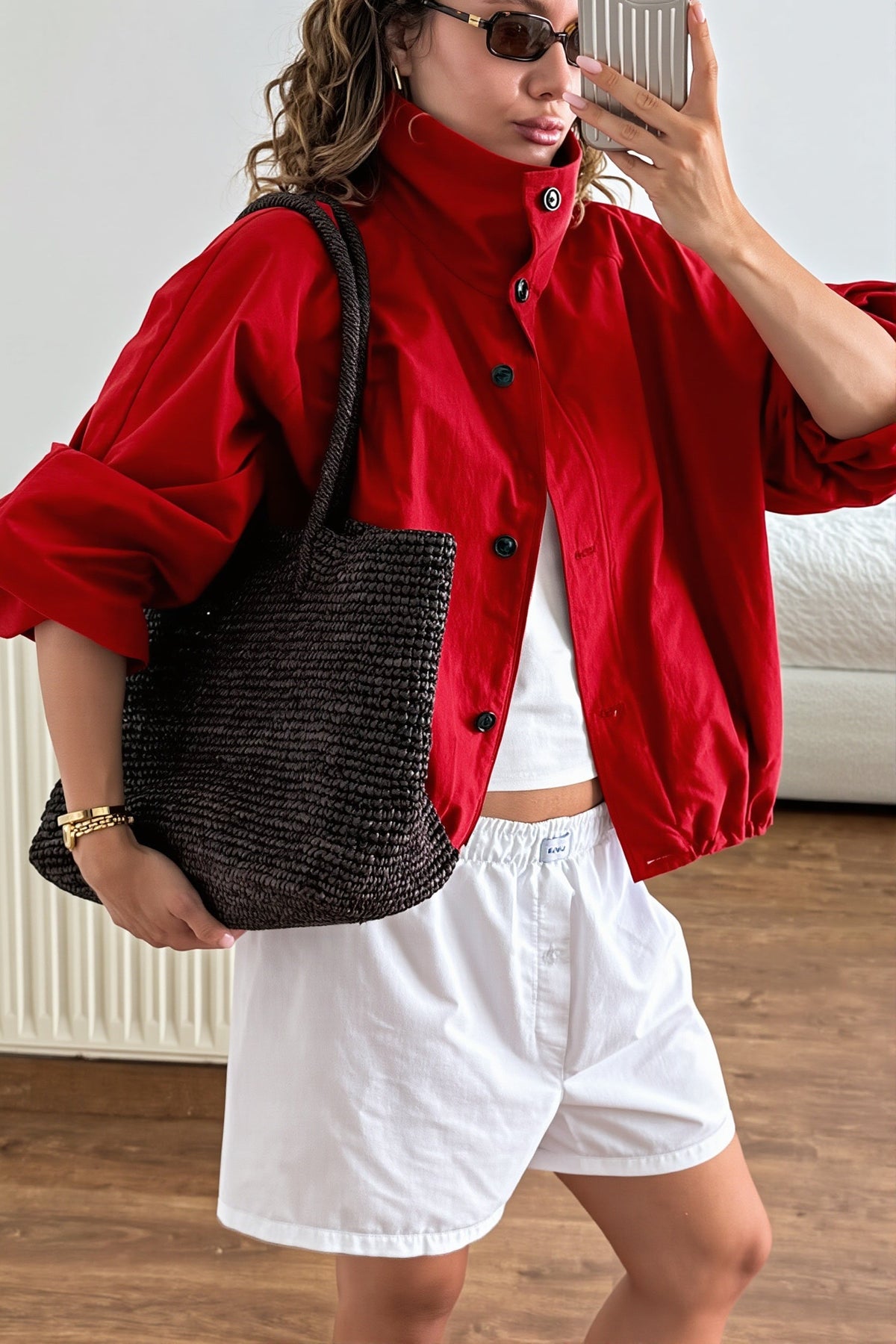 Veste décontractée pour femme vue de face