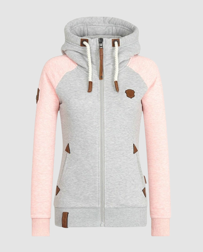 Sweat À Capuche Femme Doux Coupe Décontractée