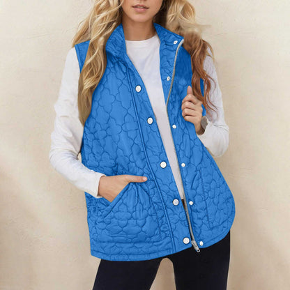 Veste Sans Manches Matelassée Femme