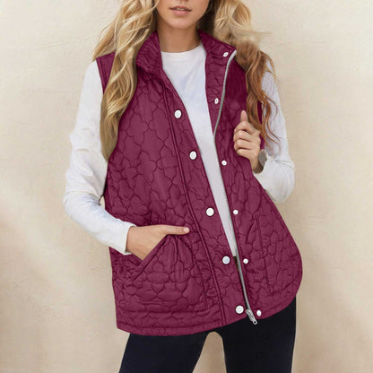Veste Sans Manches Matelassée Femme