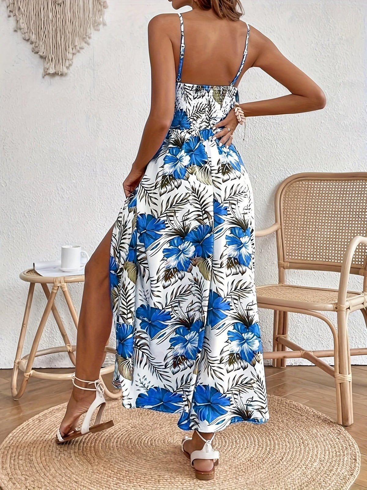 Robe longue aérienne pour femme, idéale en été