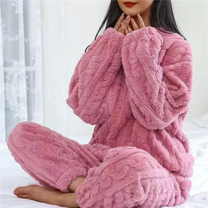 Pyjama Polaire Deux Pièces Femme