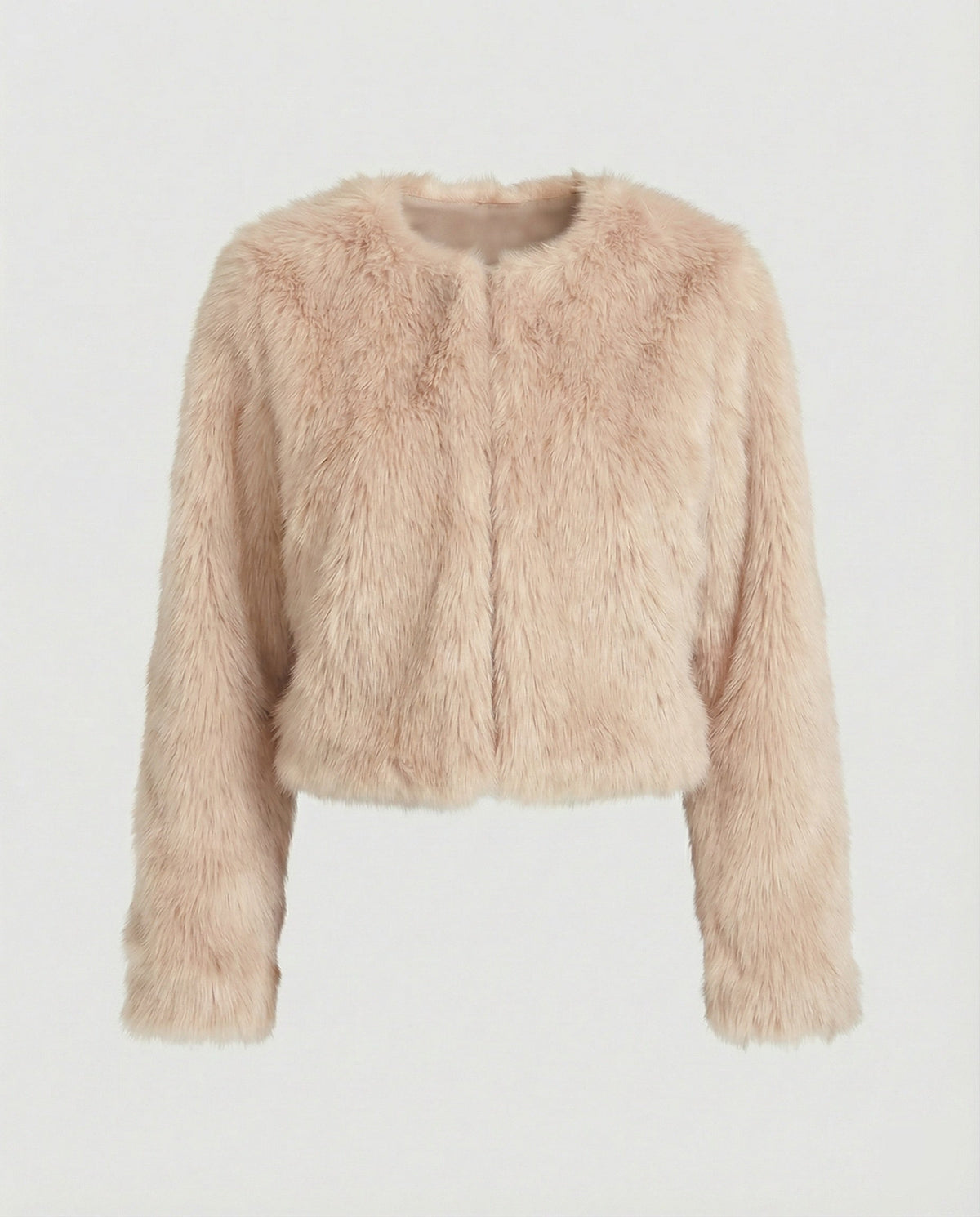 Veste Courte Duveteuse Femme