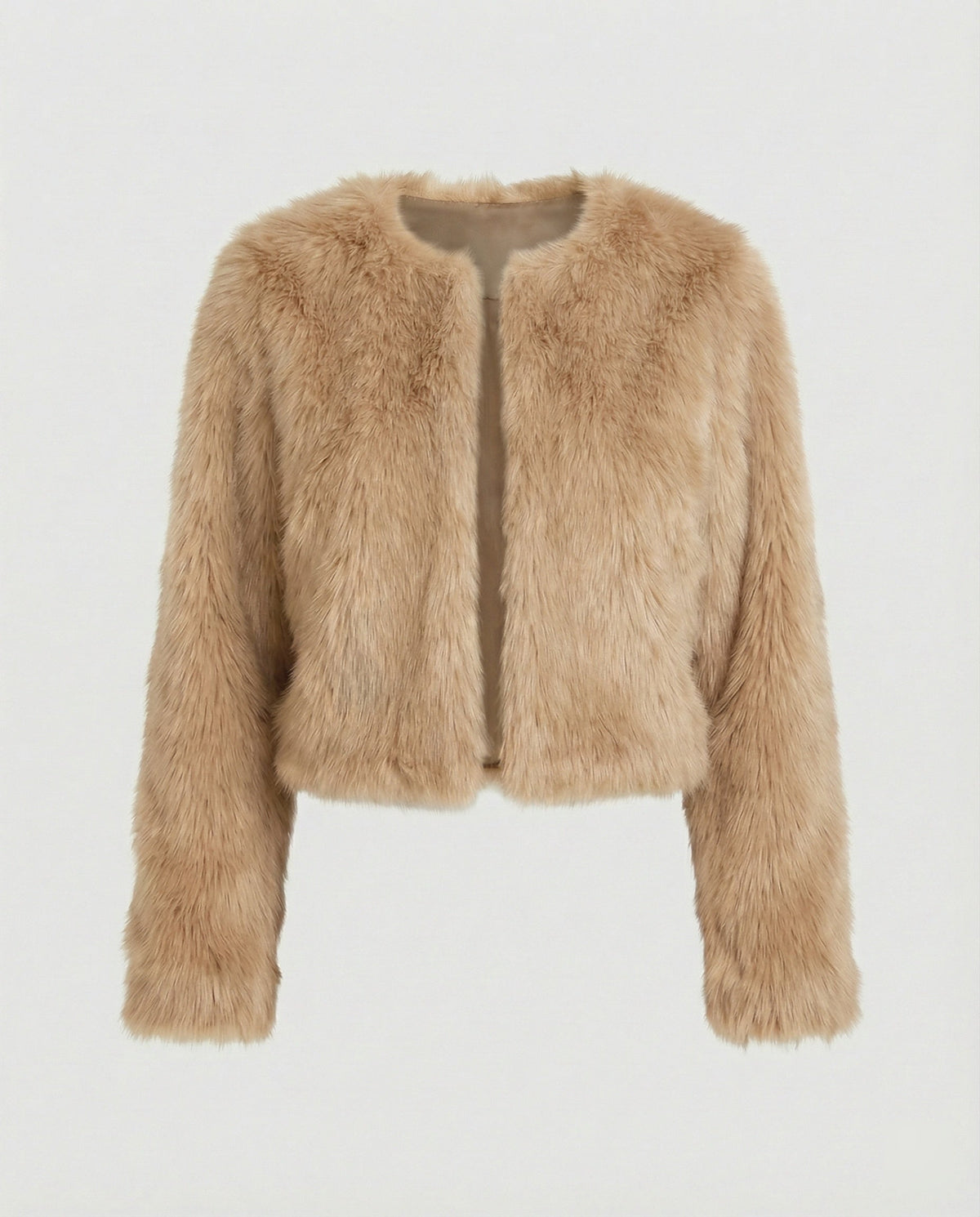 Veste Courte Duveteuse Femme