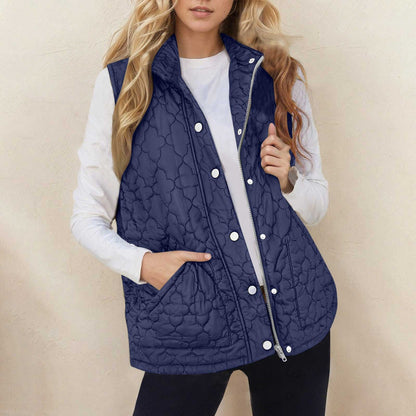 Veste Sans Manches Matelassée Femme