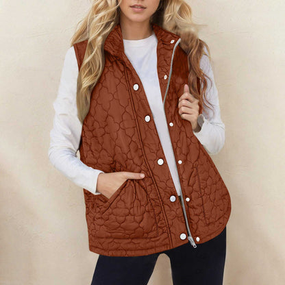 Veste Sans Manches Matelassée Femme