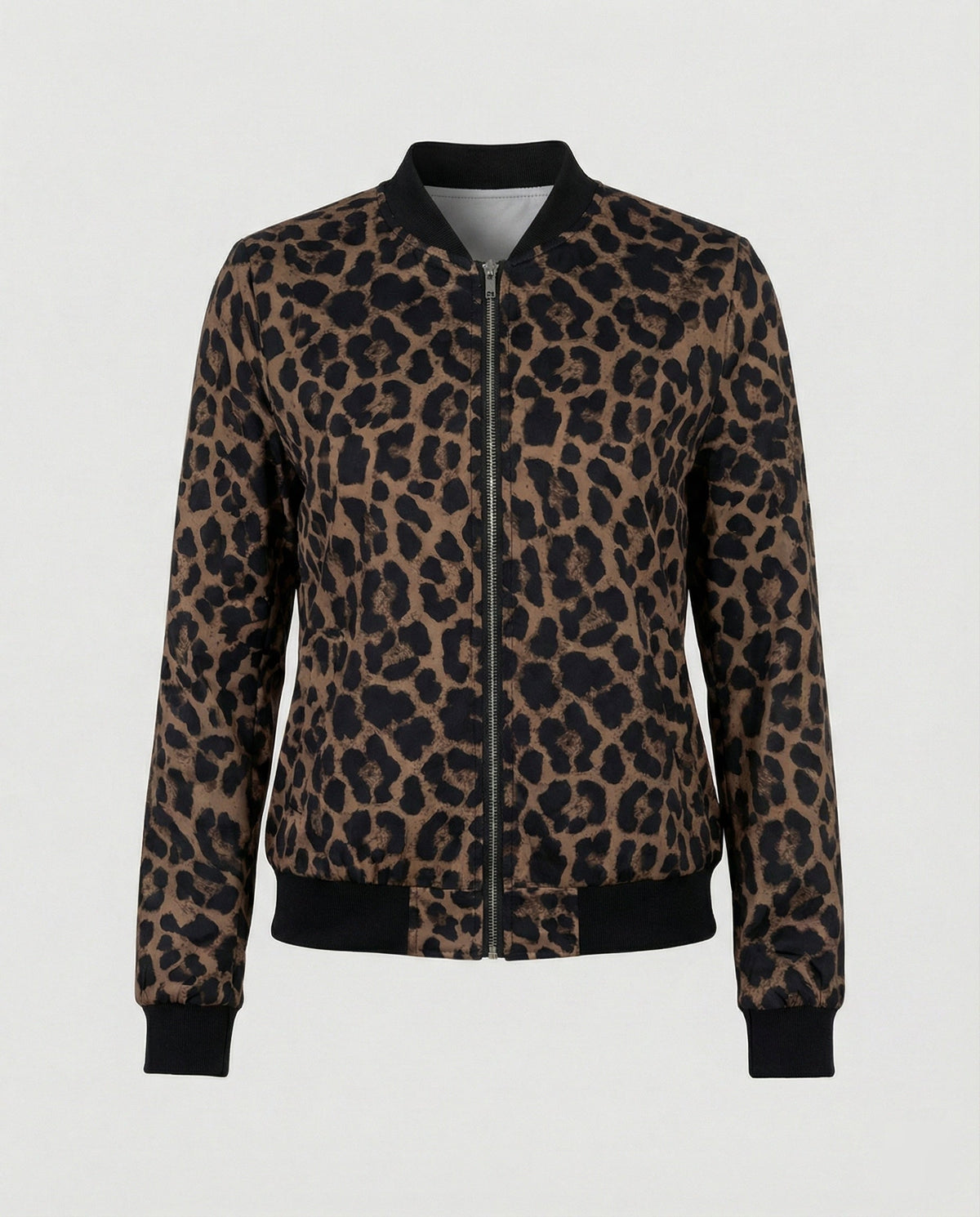 Veste Bomber Brillante Pour Femme
