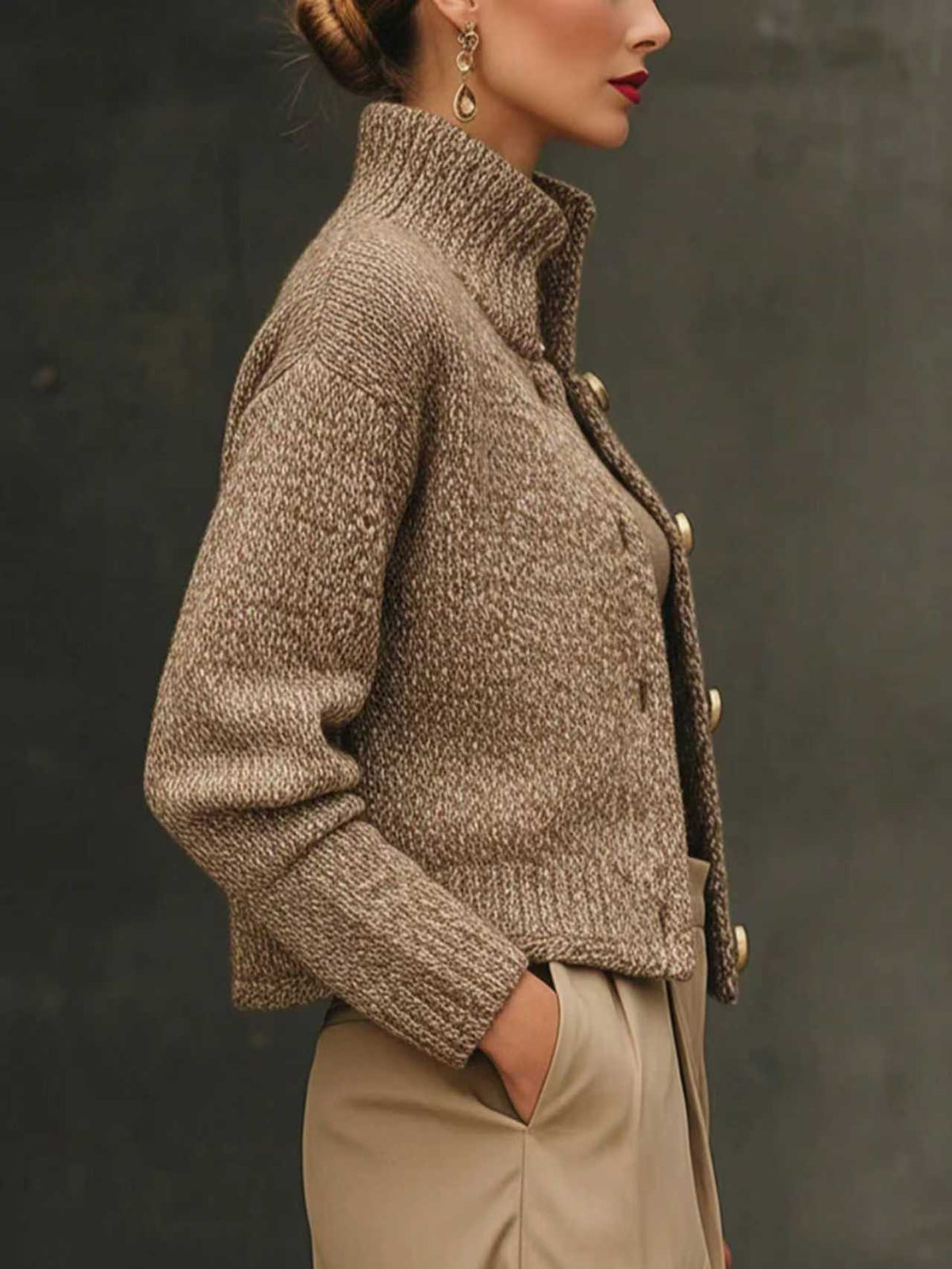 Veste ajustée structurée